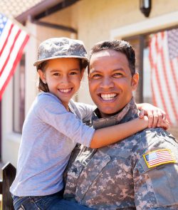 VA Loans Picture of Father & Daughter